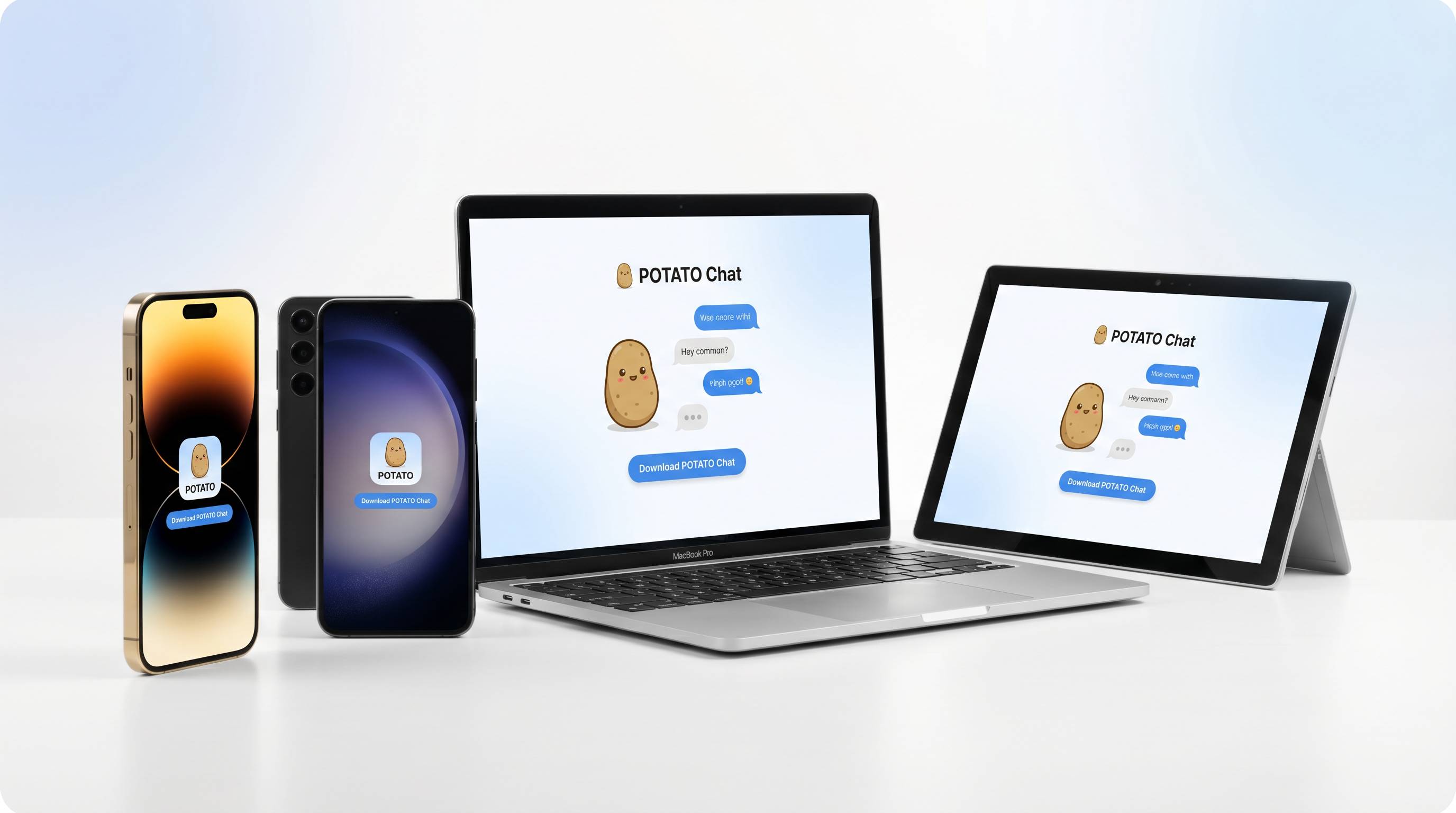 POTATO品牌APP多平台下载展示